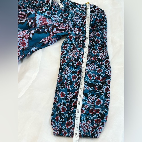 NWT Band Of The Free Josie Sapphire Mixed Print Long Sleeve Top Small - Picture 11 of 12